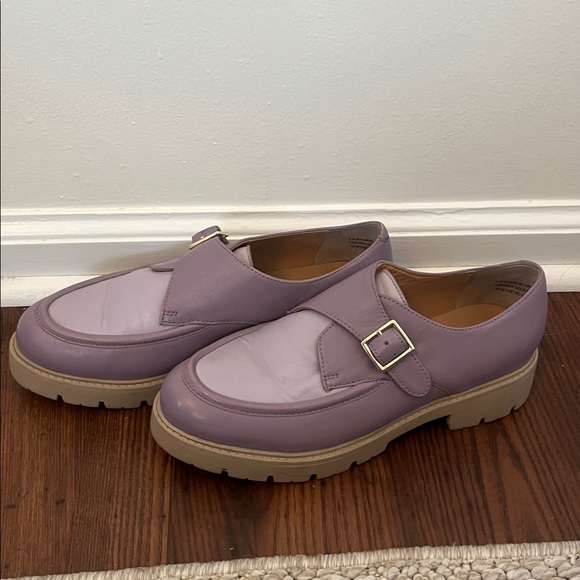 Seychelles Catch Me Leather Loafer lavender - Picture 2 of 6